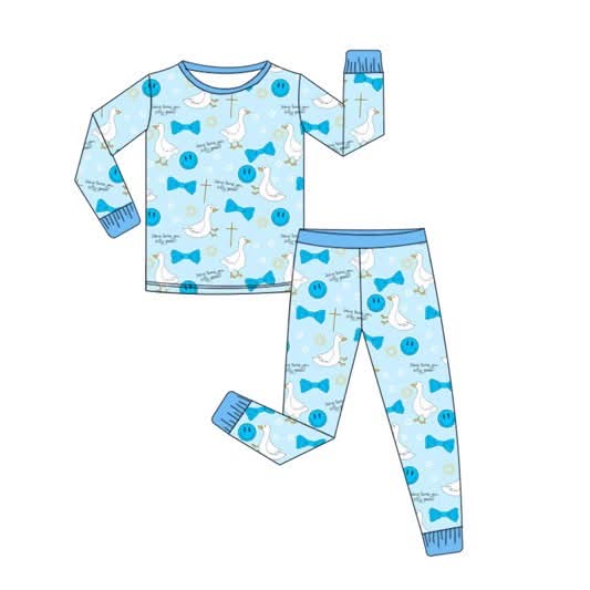 Blue Silly Goose 2pc Set