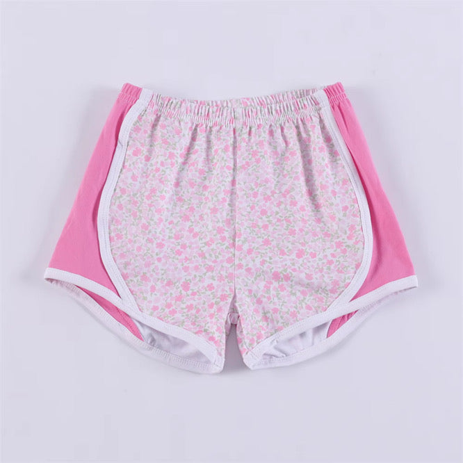 Pink Floral Tempo Shorts