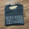 Charcoal WCHS Embroidered Crewneck
