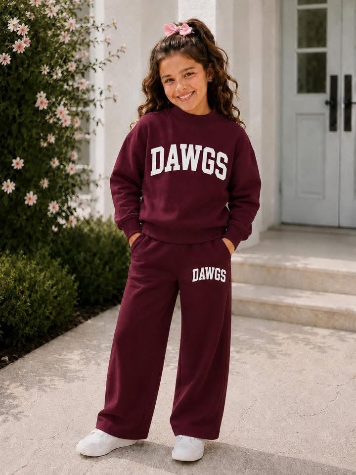 MSU Dawgs Mockneck Sweatsuit