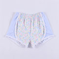 Blue Floral Tempo Shorts