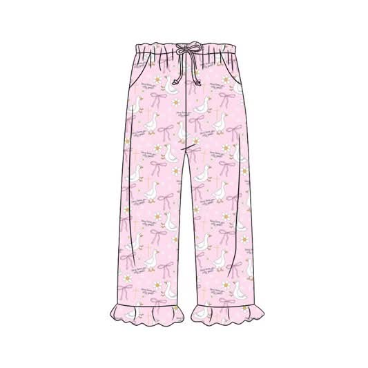 Pink Silly Goose Mom Pants