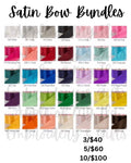 Satin Bow Bundle