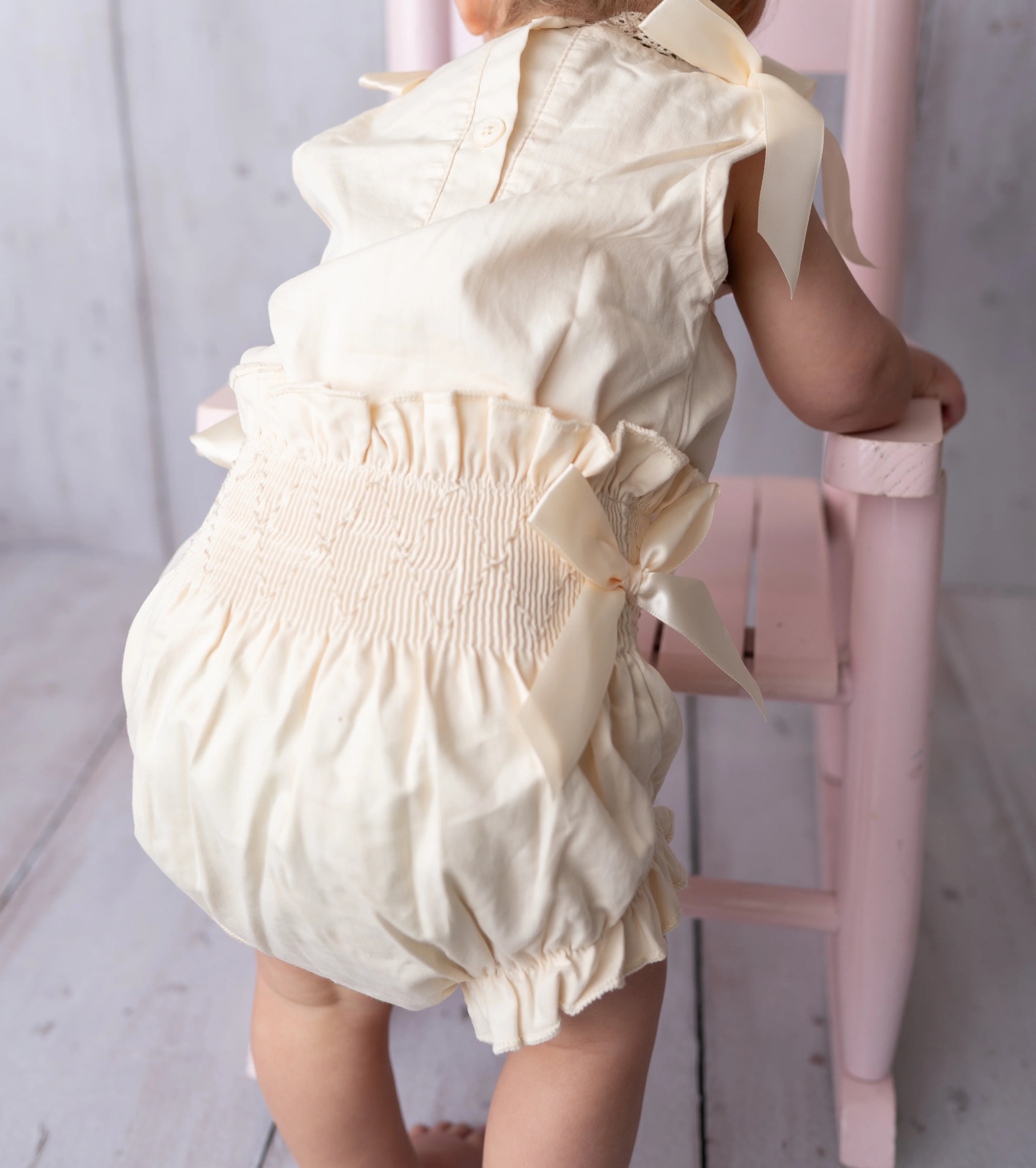Hand Smocked Heirloom Set